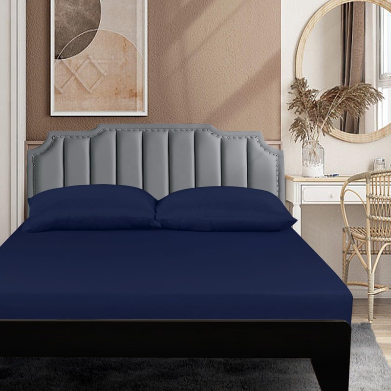 Lirex Fitted Sheet, Super King Size 100% Cotton 300 Thread