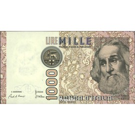 Italy Pick No. 109 A 1982 1000 Lire (Banknotes for collectors)