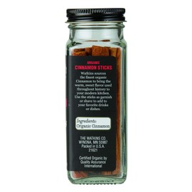 Watkins Gourmet Organic Cinnamon Sticks, 1.2 Oz