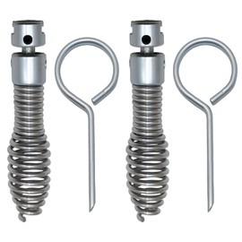 2 Pack 63065 Drop Head Auger T-217 4",Compatible With Ridgid K-40/45,K-50/K-3800/K-400,110 mm Steel,Replace for 63065