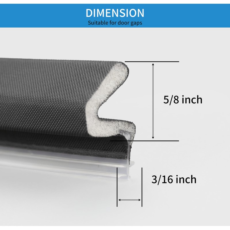 Weather Stripping Door Seal,V-Shaped Q Foam,Door Weather Stripping,Door Seal Strip