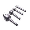 HGC 4 Pcs MT1 Steel Wood Lathe Live Center Drive