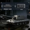honchoes WW2 E-100 Heavy Tank Building Sets, Army Military Vehicles