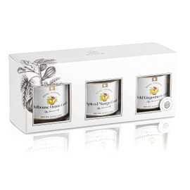 Gourmanity Savory Jam Gift Set, Full Repertoire of Royal Preserve Confits, Onion Jam, Lingonberry Jam & Mango Chutney, All Natural, Non-GMO, Product of Belgium, 6.35oz (Pack of 3)