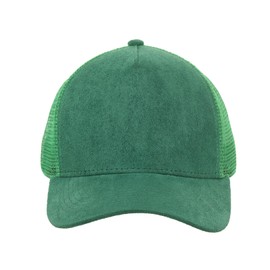 llybrother Suede Caps Green Trucker Hat Baseball Cap Unisex Suede Hat Dad Hat Adjustable Suede Baseball Cap（Green）