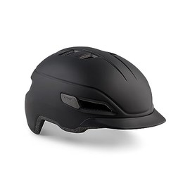 MET - Corso Urban Cycling Helmet In Matt Black Size Large (58-62 cm)
