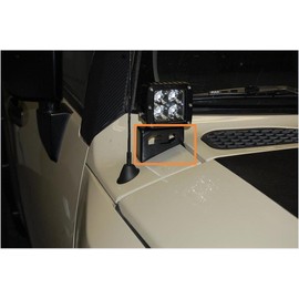 SXMA Front Cowl Light Bracket Driving Light Brackets for Toyota Fj Cruiser 2007-2015（One Pair)