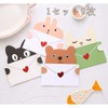 DERRON Animal Message Cards Set of 9 with Envelopes for