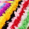 Delivery Within 3 Days, Two 45g Feather Python Long Scarves