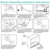 Hipoilk FIB100 Fireplace Blower Fan Kit for Duluth Forge and