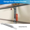 FOROIRON 2 Pack Garage Door Opener Reinforcement Bracket, Adjustable to