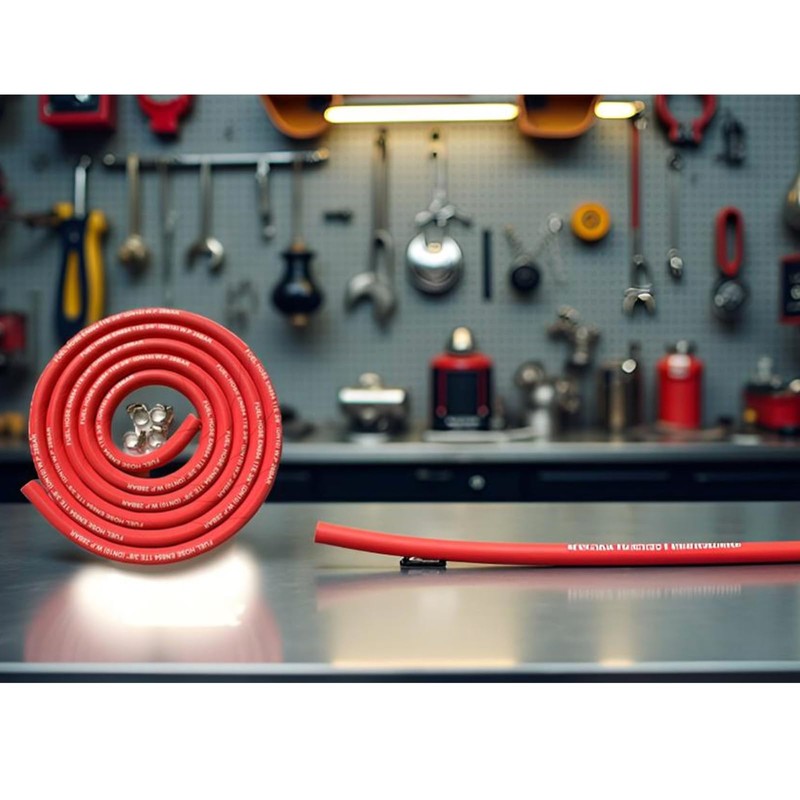 15FT Fuel Line Hose 6AN 3/8" inch, 10mm High Pressure