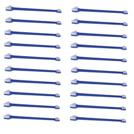 ClearQuest Dual End Dog Toothbrushes for Dogs Cat Pet Oral Dental Care Vet Shelter Bulk Too(10 Toothbrushes)