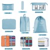 Jsdoin Packing Cubes for Suitcase,9PCS Travel Luggage Packing Organizers for