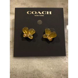 COACH *Coach* ~ Bumble Bee Stud Earrings ~ CI880 ~ Brand New With Tags