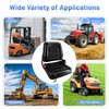 Universal Forklift Seat/Tractor Seat - Compatible with Forklifts, Tractors, Zero-Turn