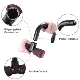 flintronic Push Up Bars, Push Up Bars, Strength Training, Padded Foam Handles, Non-Slip, Stable Structure for Men and Women, Fitness Equipment, Floor Training