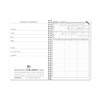 BookFactory Scheduling Notebook/Schedule Log Book/Employee Schedule Journal - 110 Pages,