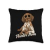 Pointer Mom German Shorthaired Pointer Throw Pillow