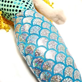 Ravensden Little MERMAID PRINCESS DOLL Soft Toy - Gold Hair - Early Years Mermaid Soft Toy Doll - 41cm