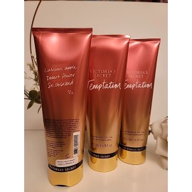Victoria's Secret 3X Victoria’s Secret TEMPTATION Fragrance Body Lotion 8 Fl Oz New