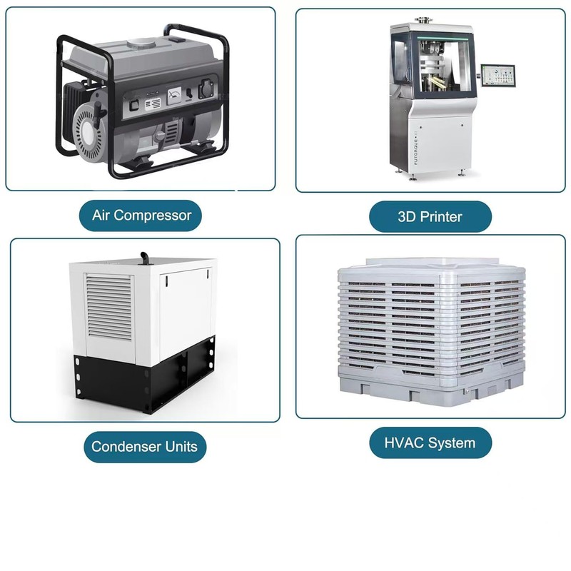 4 Pack Shock pad for air Compressor or Equipment Solid