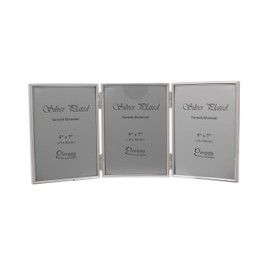 Evergreen Frame, Silver Plated, 5x7 Portrait [12x18cm]