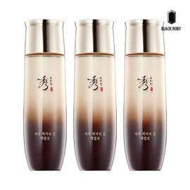 Su-ryeon Jau Luxury Gin Emulsion 130ml x3 / 수려한 자우 럭셔리 진 에멀전 130ml x3