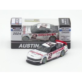 Austin Cindric 2024 Discount Tire 1:64 Nascar Diecast Chassis