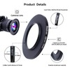 58mm to 72mm Filter Adapter Compatible with All 58mm Lenses