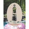 Lighthouse Oval Etched Window Decal Vinyl Glass Cling - 15"