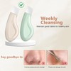 2Pcs Blackhead Remover Tool,Face Spatula for Nose Deep Cleaning,Mild and