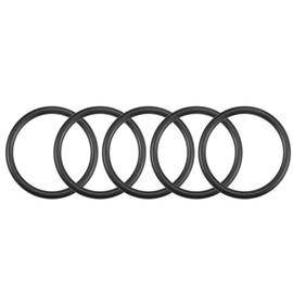 sourcing map Nitrile Rubber O-Rings 47mm OD 39mm ID 4mm Width, Metric Nitrile Rubber Sealing Gasket for Automotive Machine Plumbing, Pack of 5