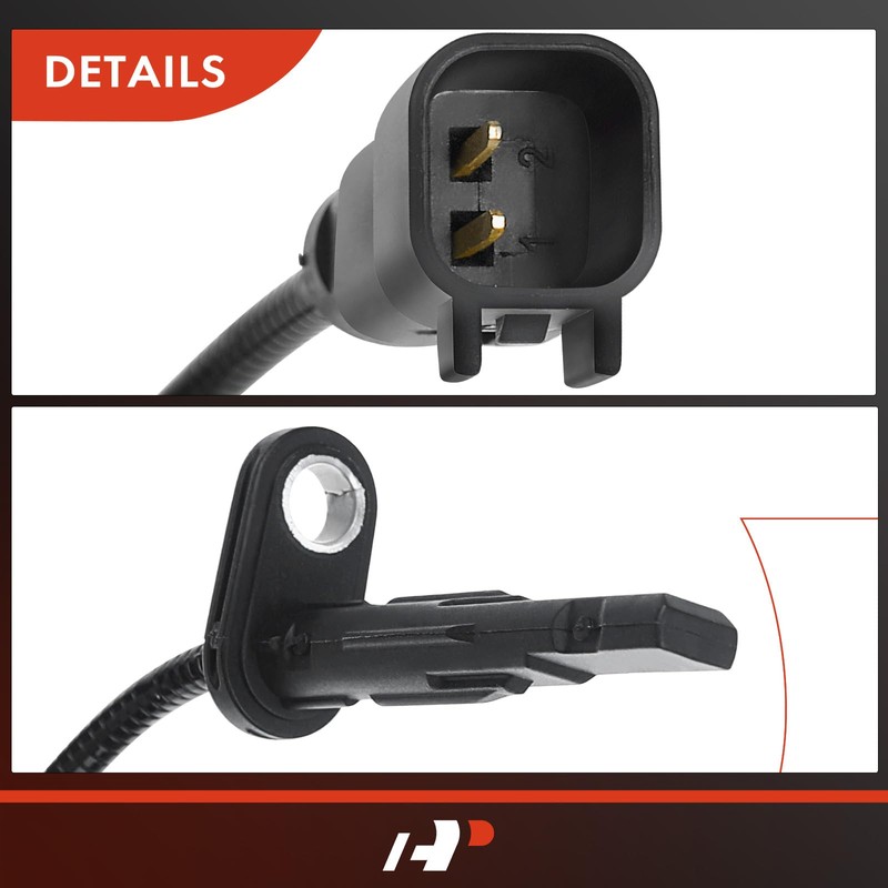 A-Premium Sensor de velocidad de rueda delantera izquierda ABS compatible