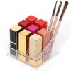 Lipstick Organizer and Storage, 9 Slots Clear Case Display Rack