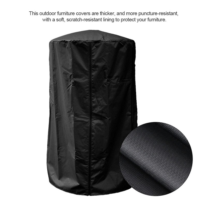 Patio Heater Cover Courtyard Fireplace Waterproof UV Resistant Anti dust
