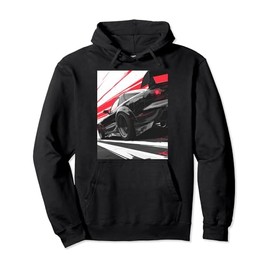 JDM Car Scene RX 7 F D Tuning Drift Import Pullover Hoodie