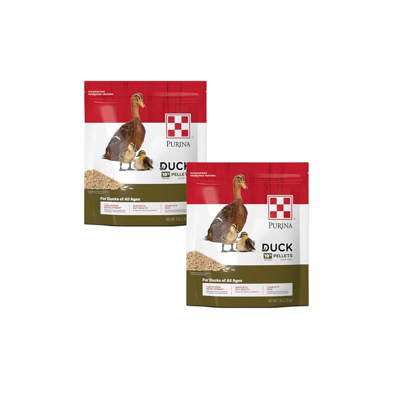 Purina Duck Feed for All Life-Stages, Nutritionally Complete (10 lbs)