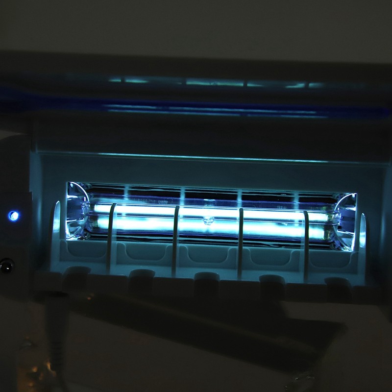 UV Light Cleaning Toothbrush Holder Cleaning Automatic Toothpaste Dispenser