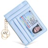 Teskyer Slim Wallet for Women, RFID Blocking Credit Card Holder