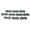 Duplex Wire Rope Grips With Wing Nuts X10 3MM -
