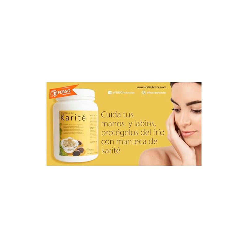 Manteca de Karité Orgánica Shea Butter 100% natural 1KG