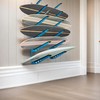 Snowboard Wall Mount | Adjustable 5/6 Board Surfboard Rack |