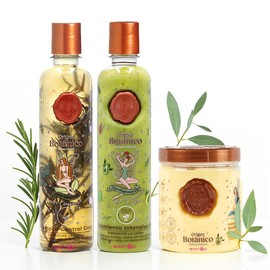 Kit Limpieza y Rescate Capilar: Grease Control Shampoo con Romero y Eucalipto + Plex Treatment Reparador + Bomba Mask Nutritiva