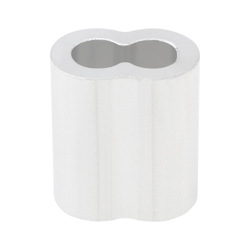 3/16" Wire Rope Thimbles 20Pcs + 100Pcs M5 Wire Rope