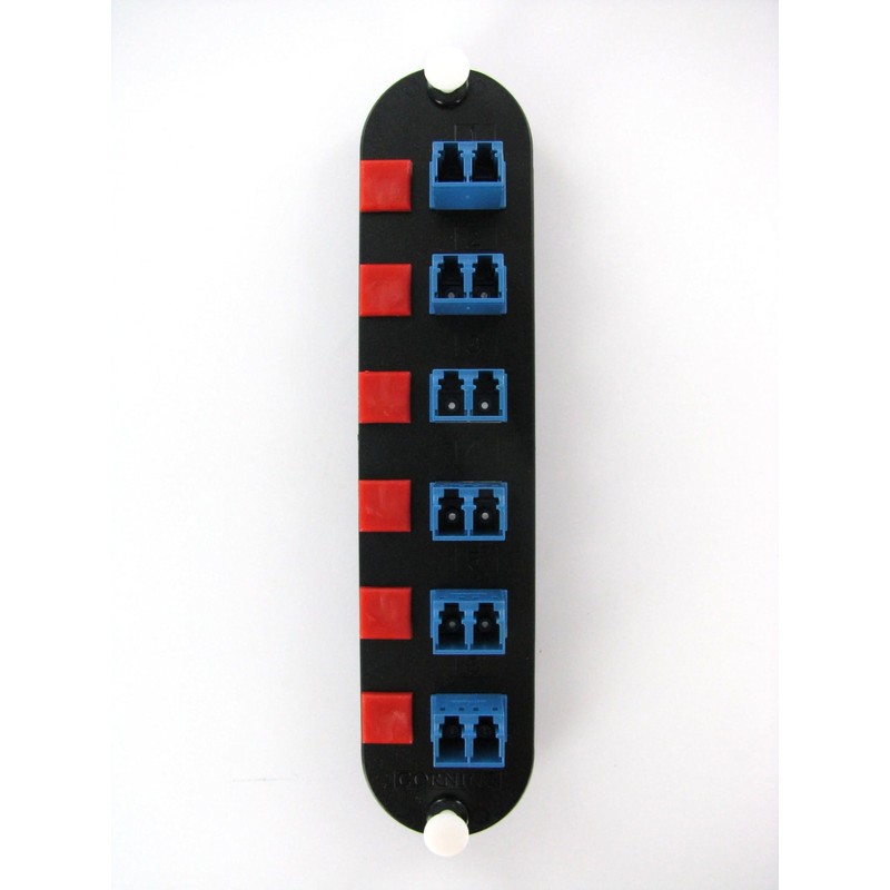 Generic Corning CCH-CP12-A9 Fiber Optic Adapter Panel, 6 LC Duplex