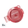 AMUSE Powder Lip & Cheek 4g, 6 pieces, 07 Rose Girl / AMUSE 파우더 립 앤 치크 4g, 6개, 07 로즈 걸