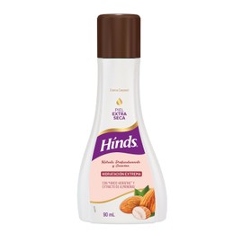 HINDS  Crema Corporal Hidratacin Extrema Almendras, 90 ml  Enriquecida con Hinds Hidratine  Ideal para piel extra seca.