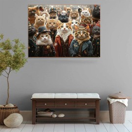 500 Piece Puzzles for Adults Handsome & Cool Kitten 20.5 x 15 Inch 500 Piece Jigsaw Puzzles for Kids Adults Puzzles 500 Pieces for Adults Holiday Educational Challenge Toy