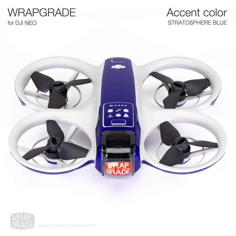 Wrapgrade for DJI NEO Accent Color Sticker (Stratosphere Blue)